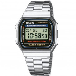 Часы унисекс Casio A168W-1 Black Silver (Ø 36 мм)