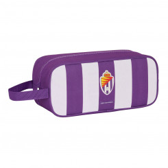 Travel Slipper holder Real Valladolid CF White Purple 34 x 15 x 14 cm