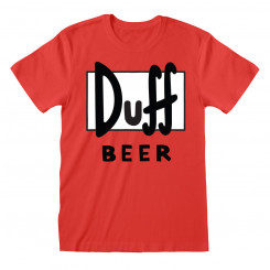 The Simpsons Duff Unisex Short Sleeve T-Shirt