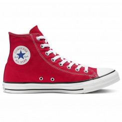 Повседневная обувь, женские высокие кеды Converse Chuck Taylor All Star красные