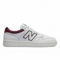 Men's Running Shoes New Balance 480 White Dark Red