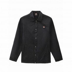 Dickies Men's Oakport Black Long Sleeve Shirt
