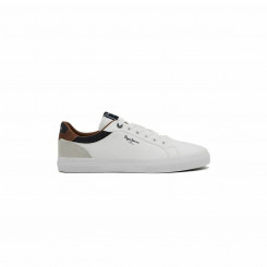 Sports shoes for children Pepe Jeans Kenton Court White