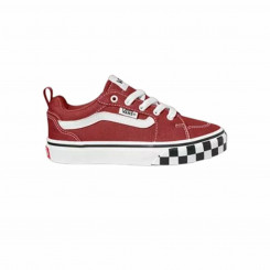 Повседневная обувь, детские Vans Filmore Check Bumper Dark Dark Red