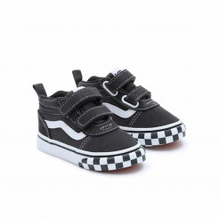 Casual Shoes Kids Vans Ward Mid V TD Check Bumper Black