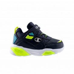 Casual shoes, children's Champion Low Cut Shoe Wave Pu Td Athletic Black