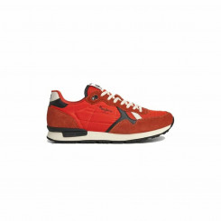 Men's Running Shoes Pepe Jeans Brit Heritage Red