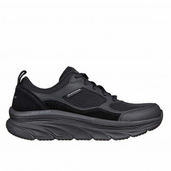 Men's Running Shoes Skechers D'Lux Walker - New Moment Black