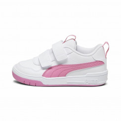 Sports shoes for children Puma Multiflex Sl V White Pink