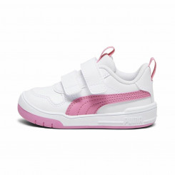 Sports shoes for children Puma Multiflex Sl V White Pink
