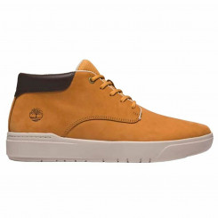 Casual shoes, children's Timberland Seby Mid Lace Sneaker Wheat Brown