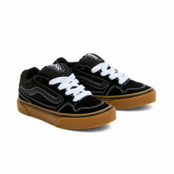 Casual shoes, children's Vans Caldrone Suedack Black