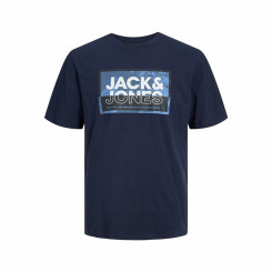Short Sleeve T-Shirt Men's Jack & Jones Logan Blue Men