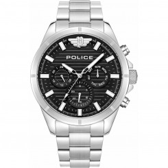 Мужские часы Police PEWJK2227806 Черные Серебристые