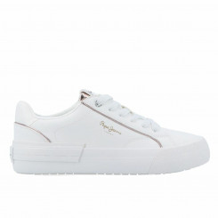 Women's everyday sneakers Pepe Jeans Allen Low White
