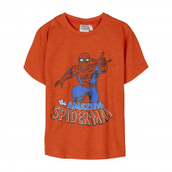 Laste Lühikeste varrukatega T-särk Spider-Man Oranž