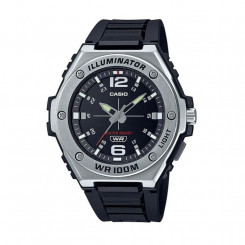 Мужские часы Casio MWA-100H-1AVEF Черные Серебристые