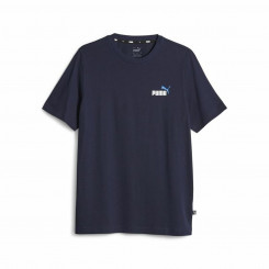 Men's Puma Ess+ 2 Col Small Log Short Sleeve T-Shirt 