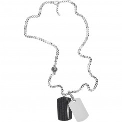 Men's Necklace Diesel DOUBLE DOG TAGS