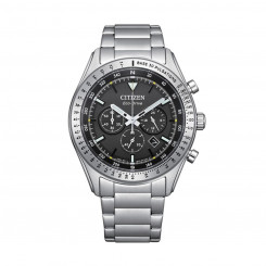 Мужские часы Citizen CA4600-89E Черные Серебристые