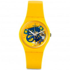 Мужские часы Swatch GJ136 (Ø 36 мм) Желтые