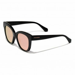 Солнцезащитные очки унисекс Audrey Hawkers Розовое золото Черные