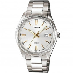 Meeste Kell Casio DATE - SILVER, GOLD INDEXES (Ø 39 mm)