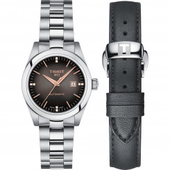 Мужские часы Tissot T-MY LADY AUTOMATIC W-DIAMONDS Black Silver