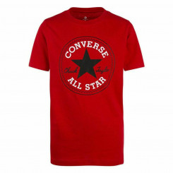 Children's Short-sleeved T-shirt Converse Red 16 years