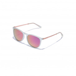 Unisex Sunglasses Hawkers OLLIE Transparent Rose Gold Ø 49.5 mm Pink