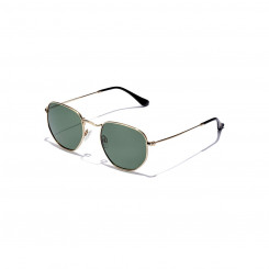 Солнцезащитные очки унисекс Hawkers SIXGON DRIVE Золотые Ø 51 мм Зеленые