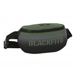 Поясная сумка BlackFit8 Gradient Black Military green (23 x 14 x 9 см)