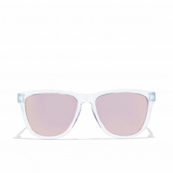 Polarised sunglasses Hawkers One Raw Transparent Rose gold (Ø 55,7 mm)