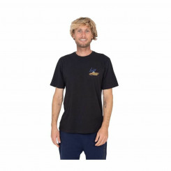 Men’s Short Sleeve T-Shirt Hurley Everday Big Kat Black
