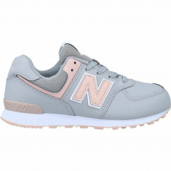 Women's casual trainers New Balance 574  Grey Pink