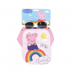 Set Peppa Pig Sunglasses Pink Hat (2 pcs)