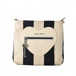 Женская сумочка Laura Ashley DIXIE-BLACK-CREAM Разноцветный (24 x 22 x 7 см)