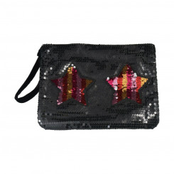 Женская сумка Camaieu ARAINBOWPOCKET Черная (28 x 22 см)