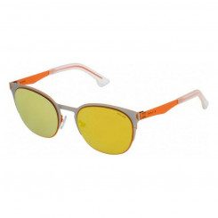 Солнцезащитные очки унисекс Police SPL341-S34G Оранжевые Серебристые (ø 52 мм)