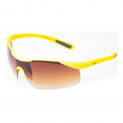 Солнцезащитные очки унисекс Fila SF217-99YLW Желто-Коричневые