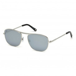 Мужские солнцезащитные очки WEB EYEWEAR WE0199-16E Коричневые, серебристые (ø 55 мм)