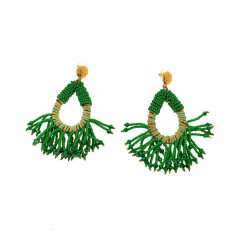Ladies'Earrings Lola Casademunt Green Fringe