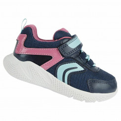 Sports Shoes for Kids Geox Sprinty Navy Blue
