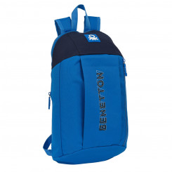 Повседневный рюкзак Benetton Deepwater Синий 10 л