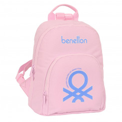 Повседневный рюкзак Benetton Pink Pink 13 л
