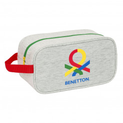 Чехол для дорожных тапочек Benetton Pop Grey (29 x 15 x 14 см)