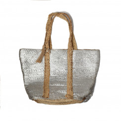 Women's Handbag IRL 1-22-00184 Grey (46 x 30 x 30 cm)