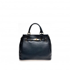 Женская сумочка Anna Luchini SS22-AL-1762-NERO Черная (36 х 29 х 17 см)