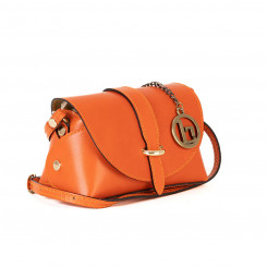 Women's Handbag Lia Biassoni WB190534-ORANGE Orange (17 x 12 x 8,5 cm)