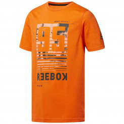 Meeste lühikeste varrukatega T-särk Reebok Sportswear Rebelz Orange